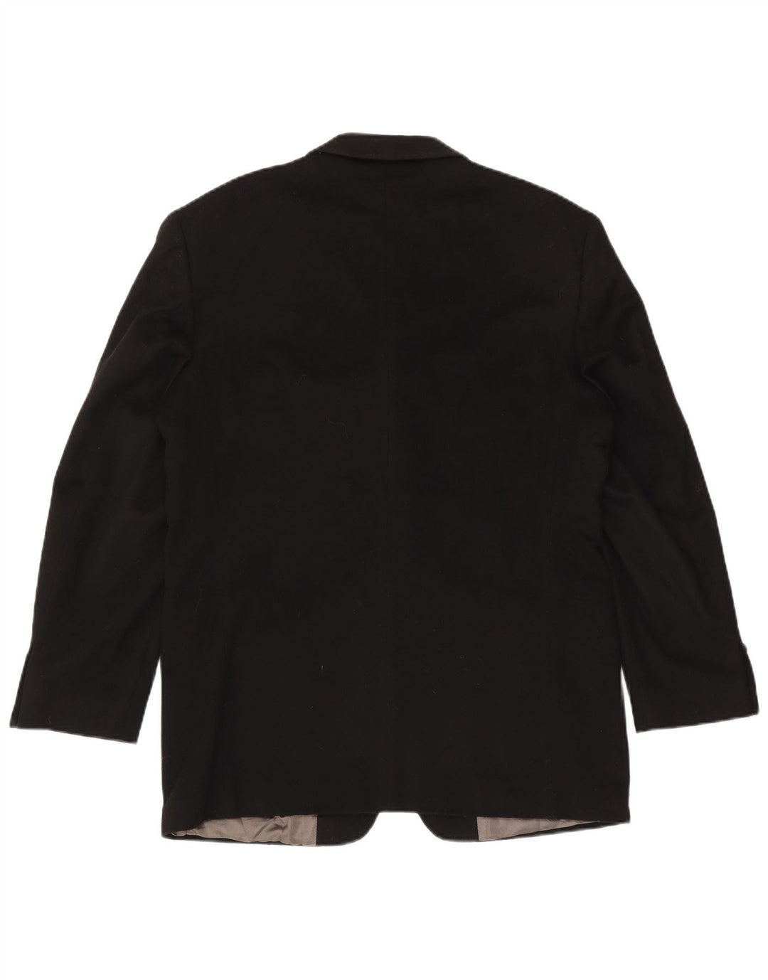 Jaqueta blazer masculina de 3 botões Marks & Spencer Reino Unido 38 lã preta média