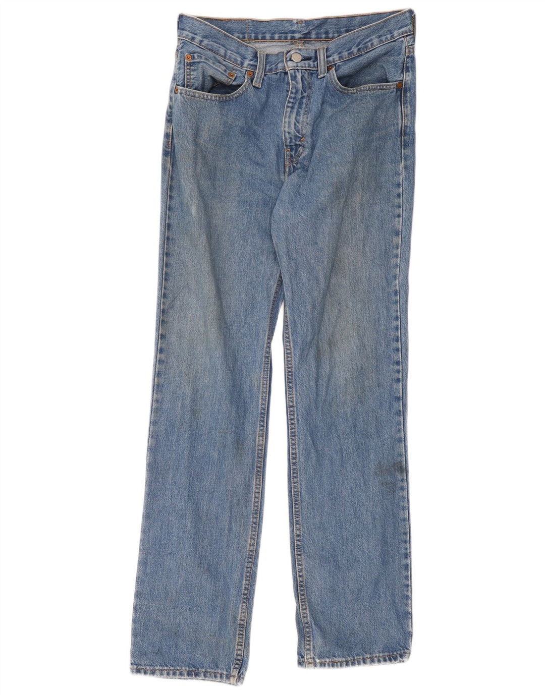 Levi's Masculino 516 Straight Jeans W31 L32 Azul Algodão