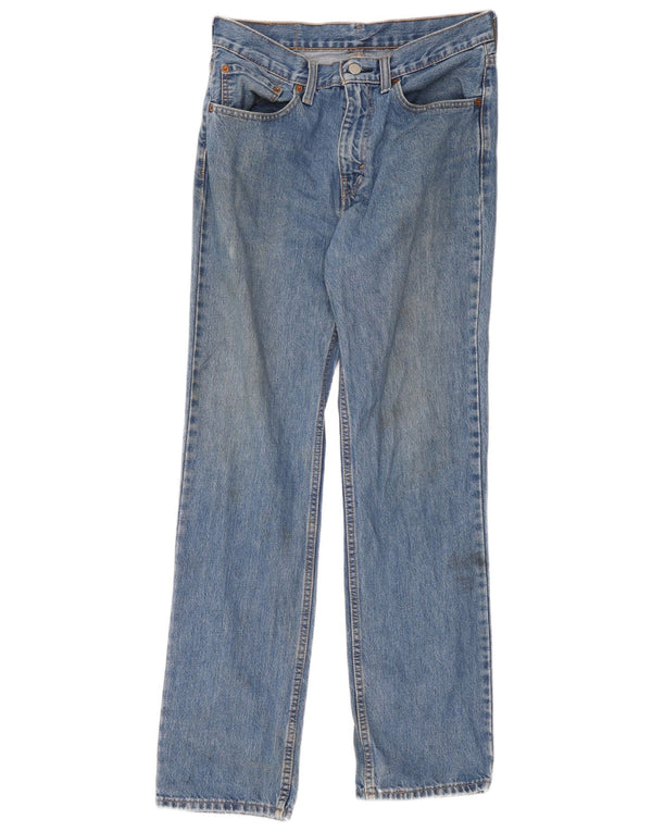 Levi's Masculino 516 Straight Jeans W31 L32 Azul Algodão