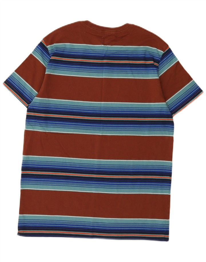 Camiseta masculina Levi's Standard Fit Top médio listrado marrom