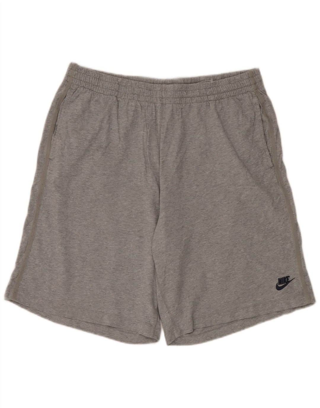 Shorts esportivos masculinos Nike 2XL algodão cinza
