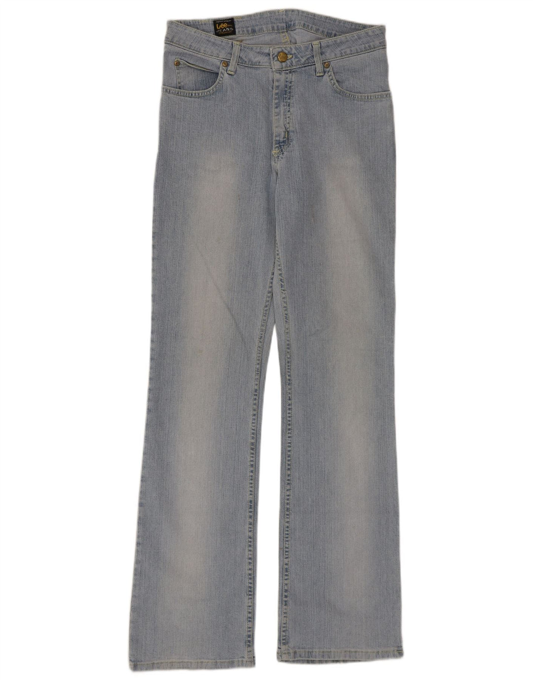 Lee Womens Cameron Bootcut Jeans W31 L33 Azul Algodão