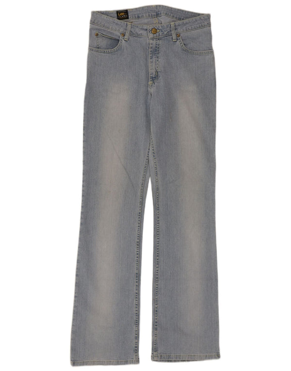 Lee Womens Cameron Bootcut Jeans W31 L33 Azul Algodão