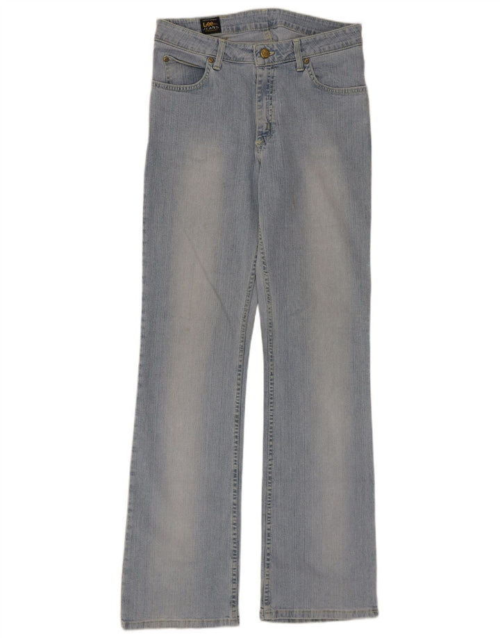 Lee Womens Cameron Bootcut Jeans W31 L33 Azul Algodão