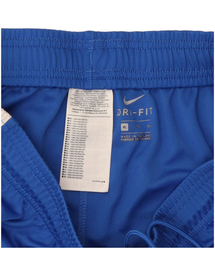 NIKE Masculino Dri Fit Sport Shorts XL Azul Colourblock Poliéster