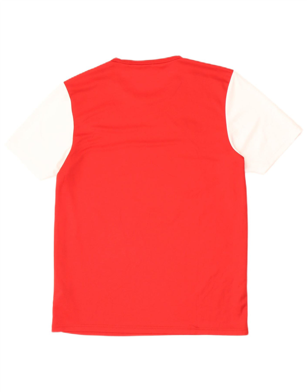 Adidas Mens Aeroready Camiseta Top Médio Vermelho Colorblock Poliéster