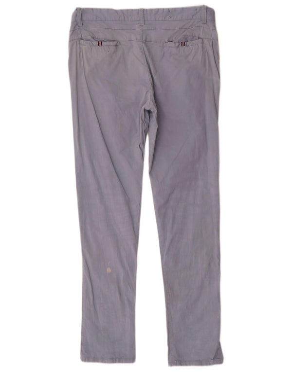 Zara Calça Chino Masculina Slim W32 L30 Azul
