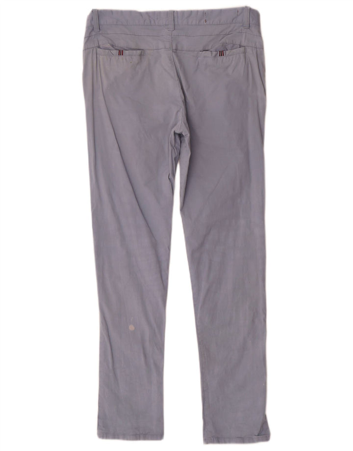 Zara Calça Chino Masculina Slim W32 L30 Azul