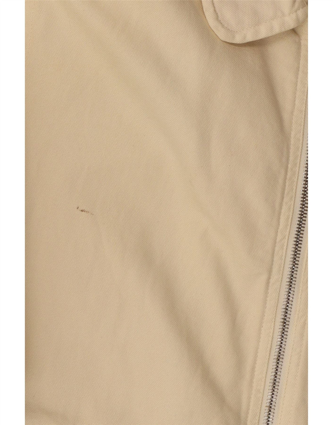 Jaqueta bomber masculina Murphy & Nye Reino Unido 38 algodão bege médio