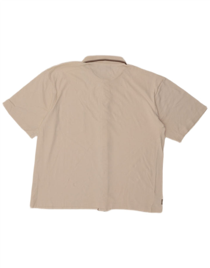 Camisa masculina Reebok Loose Fit manga curta pequena algodão branco