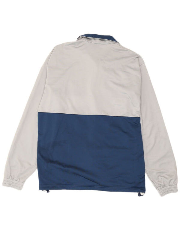 Diadora Mens Tracksuit Top Jacket UK 42 Grande Bloco de cores azul marinho
