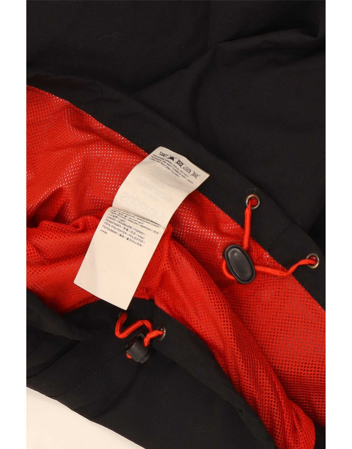 Jaqueta de chuva masculina Superdry The Windcheater Graphic UK 36 pequena preta nylon
