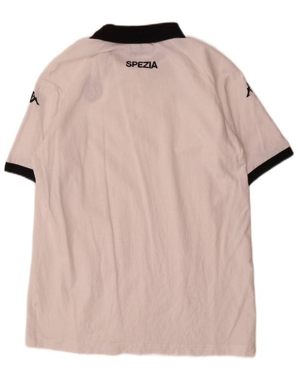 Camisa polo masculina Kappa Gara Rugby XL branca