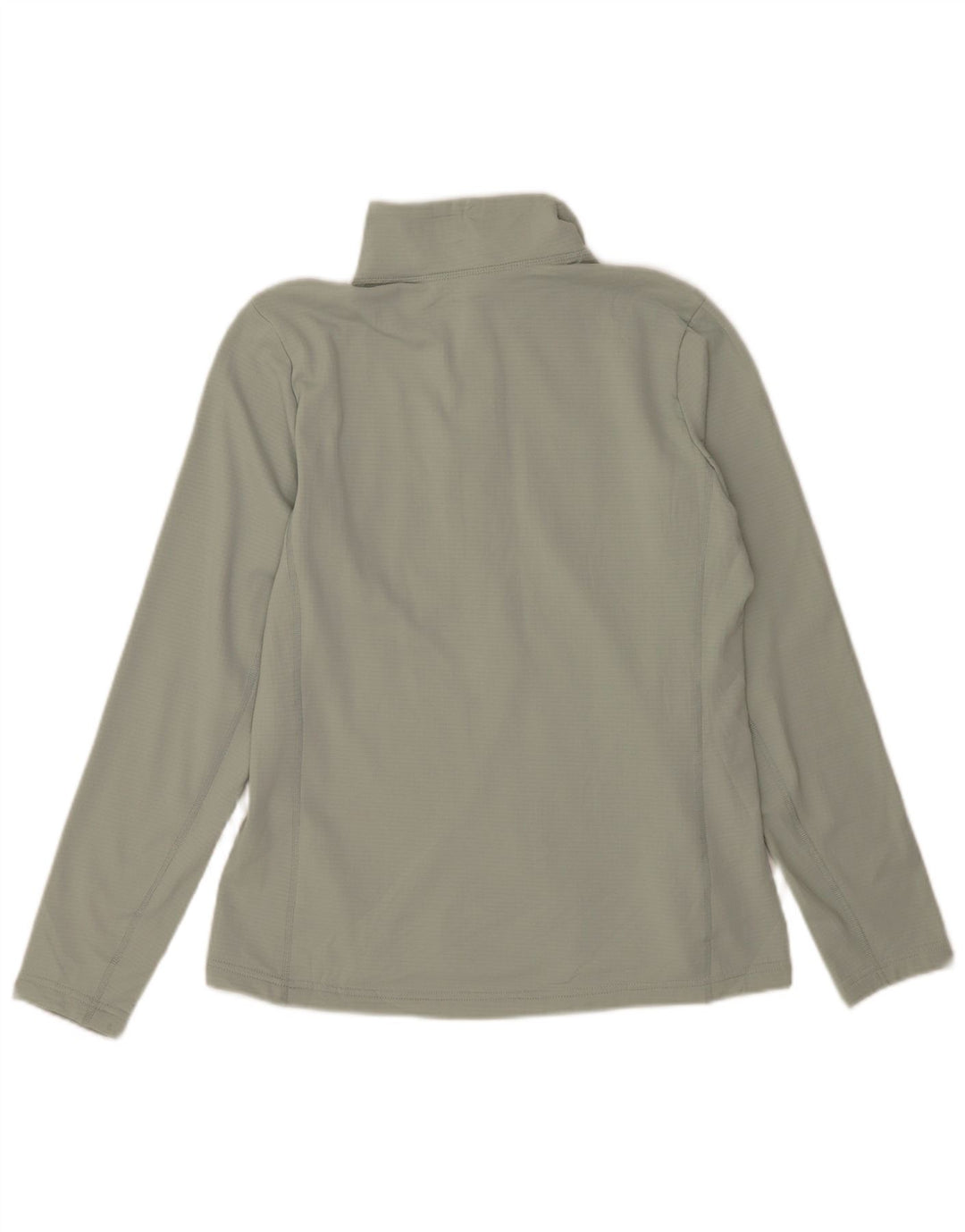 Pulôver masculino Helly Hansen com zíper e gola em bloco colorido verde médio