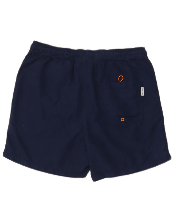 Shorts de natação masculino Jack & Jones pequeno poliéster azul marinho