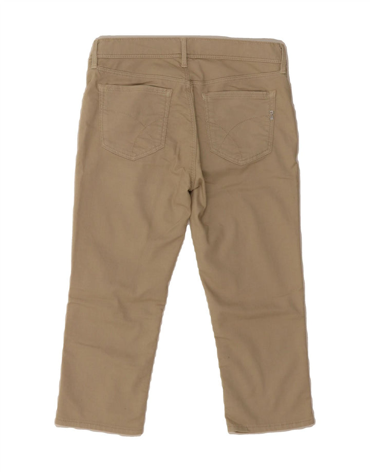 GAS Womens Jegging Capri Jeans W27 L17  Beige Cotton Vintage Gas and Second-Hand Gas from Messina Hembry 