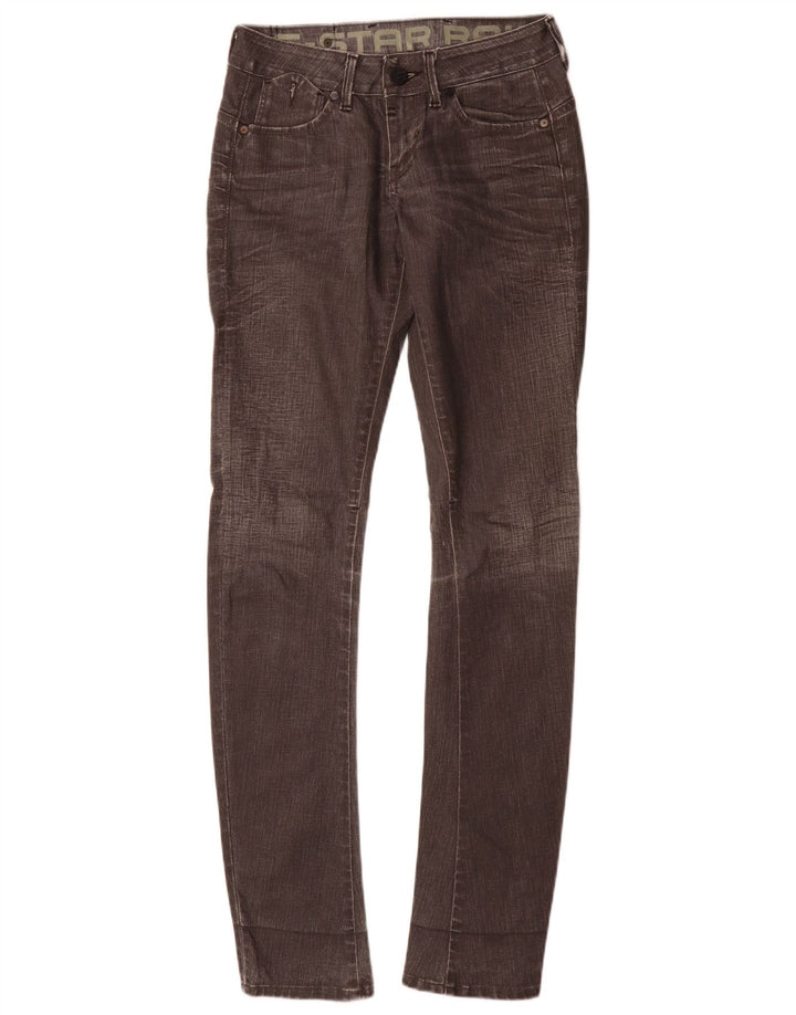 G-Star Jeans Slim Feminino W28 L32 Algodão Cinza