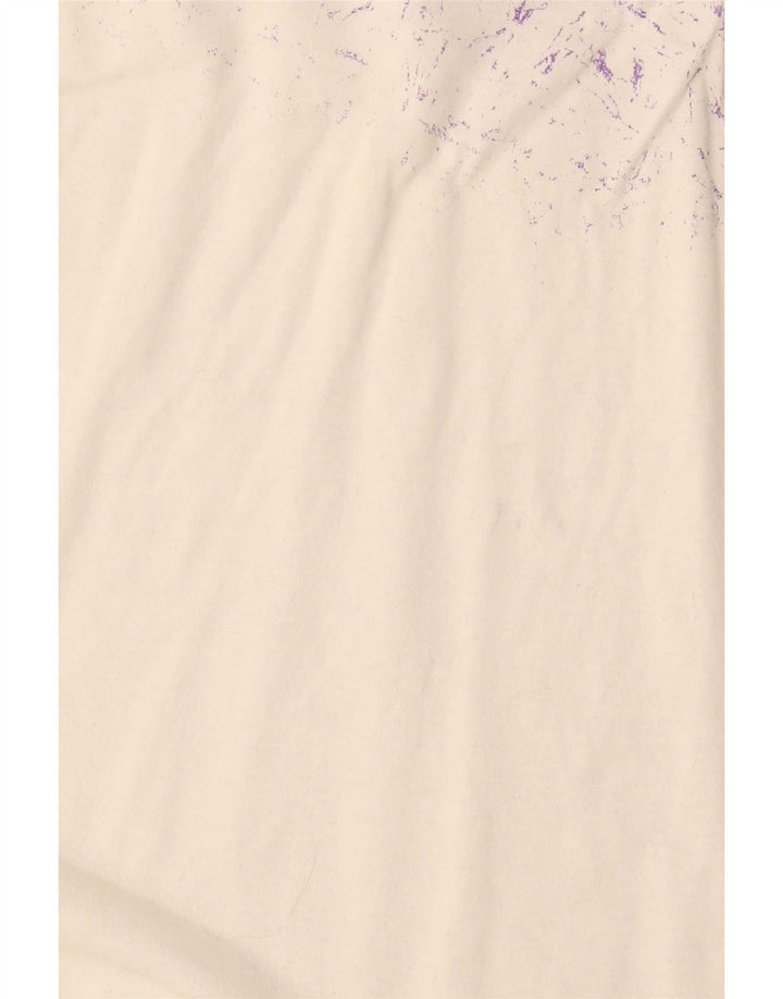 Camiseta feminina Fila Graphic Top IT 48 XL algodão branco