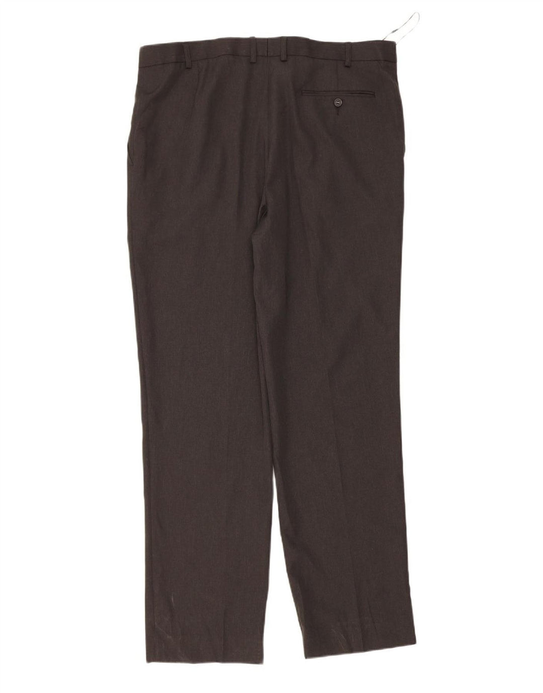 Calça masculina MARKS & SPENCER com ajuste regular W38 L33 cinza