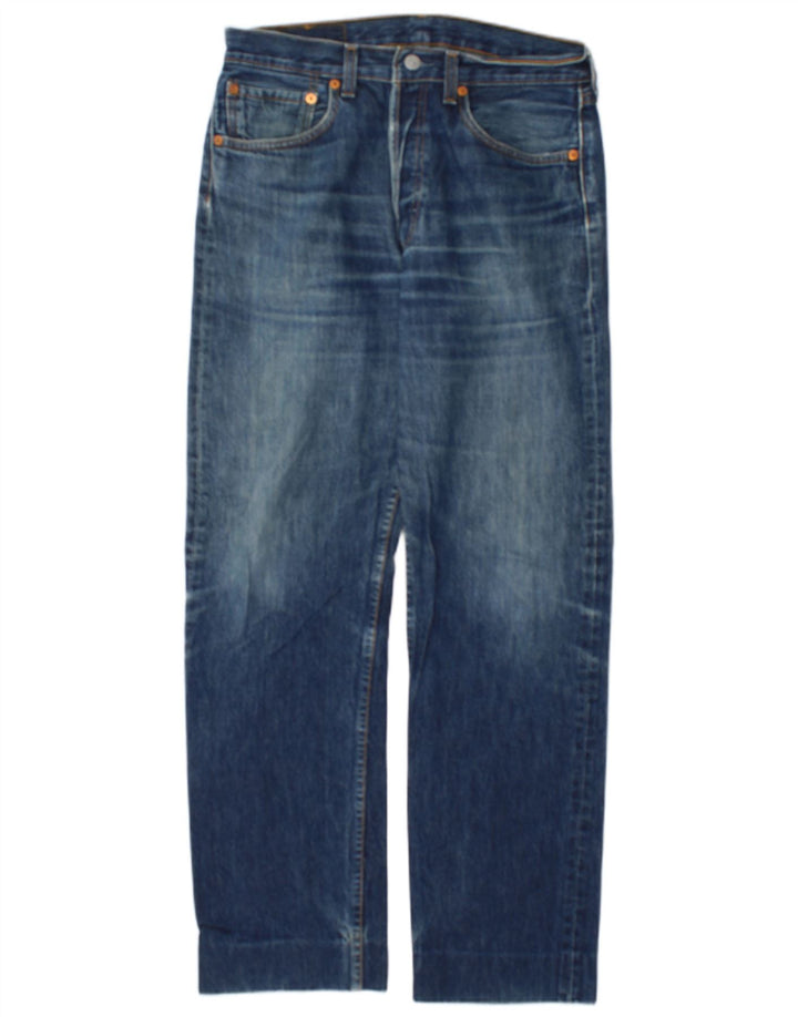 Jeans Levis 501 Straight Masculino W31 L30 Azul