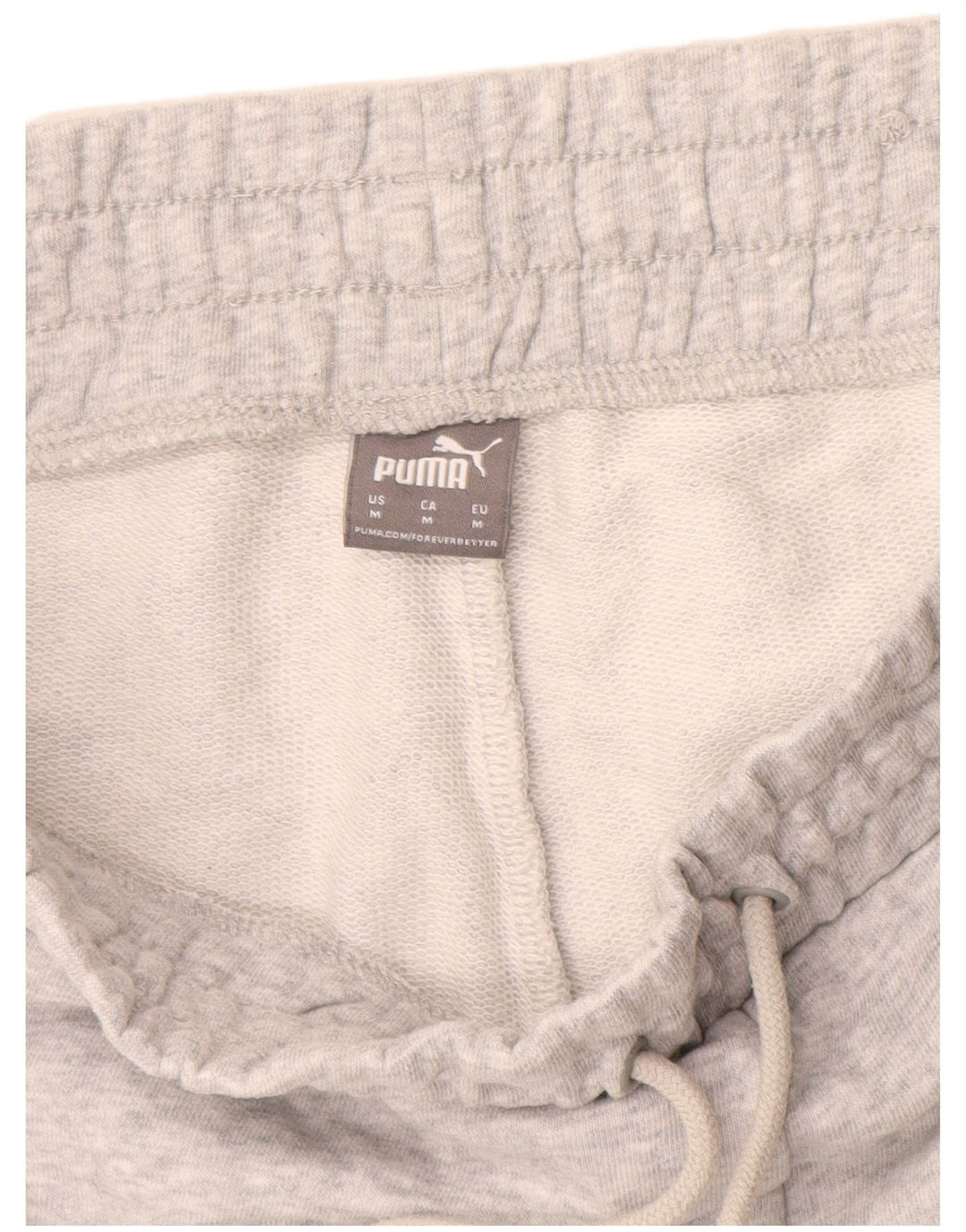 Shorts esportivos femininos Puma UK 14 cinza médio