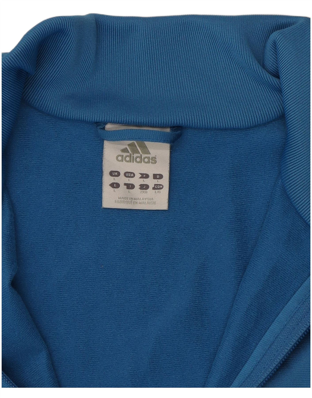 ADIDAS Mens Tracksuit Top Jaqueta Grande Azul