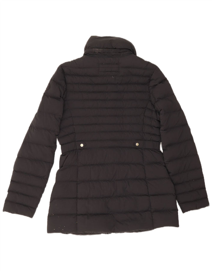 Jaqueta acolchoada feminina Tommy Hilfiger UK 12 médio azul marinho poliamida
