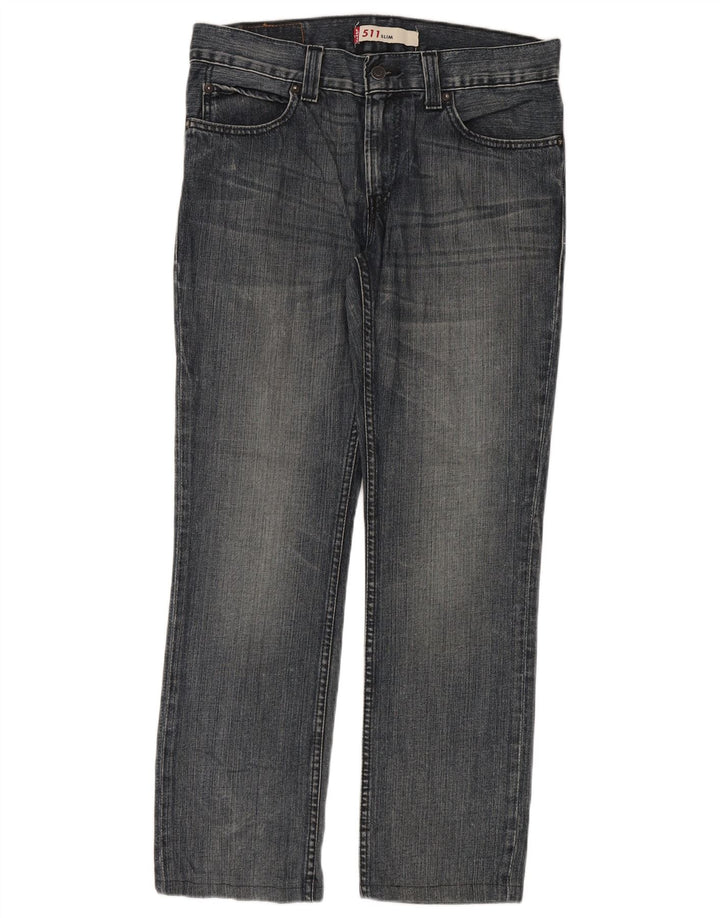 Jeans Levis 511 Slim Masculino W34 L30 Azul