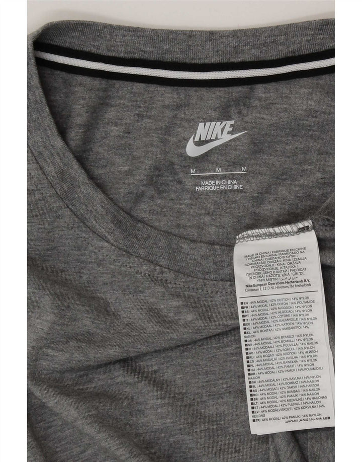 Camiseta feminina Nike UK 14 cinza médio manchado modal