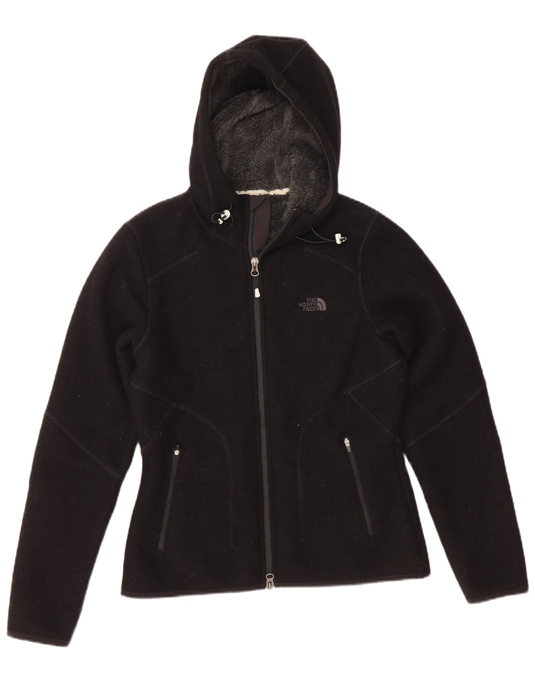 Jaqueta feminina com capuz THE NORTH FACE UK 10 pequena preta