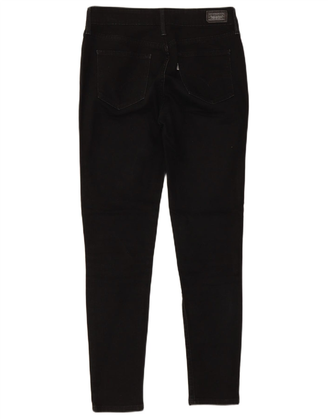 Jeans femininos LEVI'S Jegging W28 L27 algodão preto