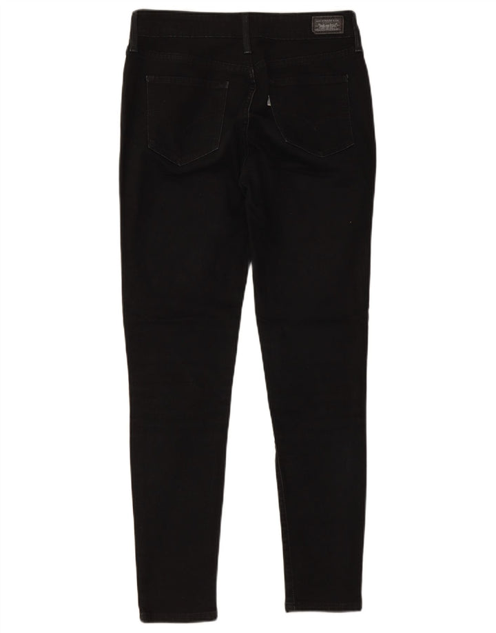 Jeans femininos LEVI'S Jegging W28 L27 algodão preto