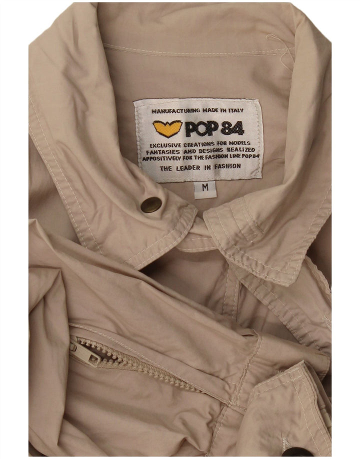 Jaqueta utilitária masculina POP 84 UK 38 médio bege