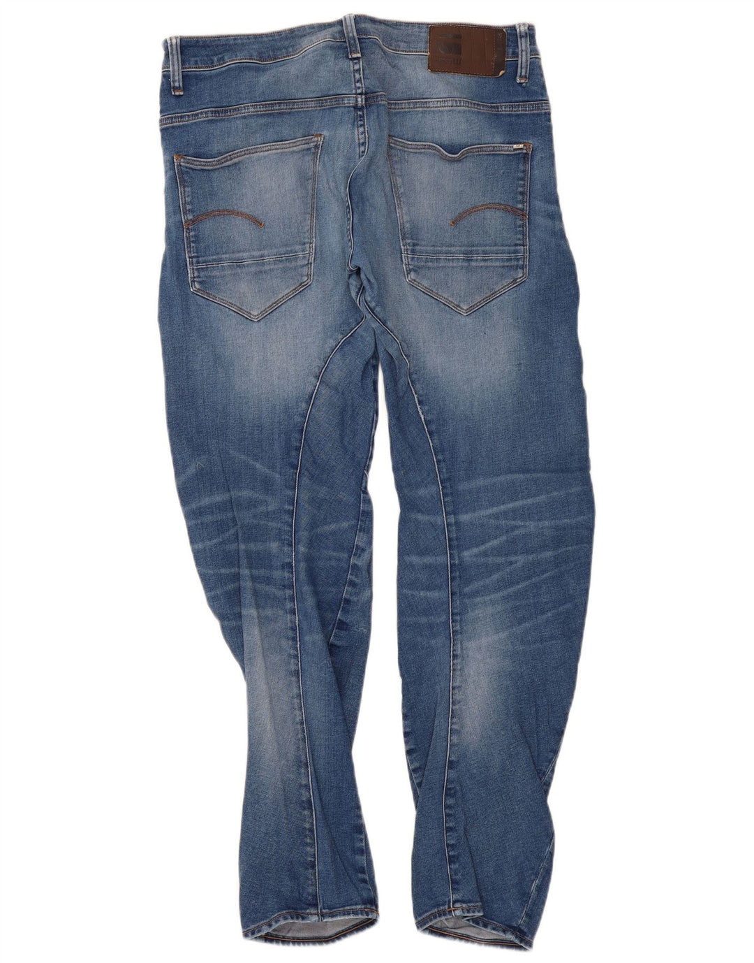 G-Star Masculino 3D Arc Slim Jeans W33 L34 Azul Algodão
