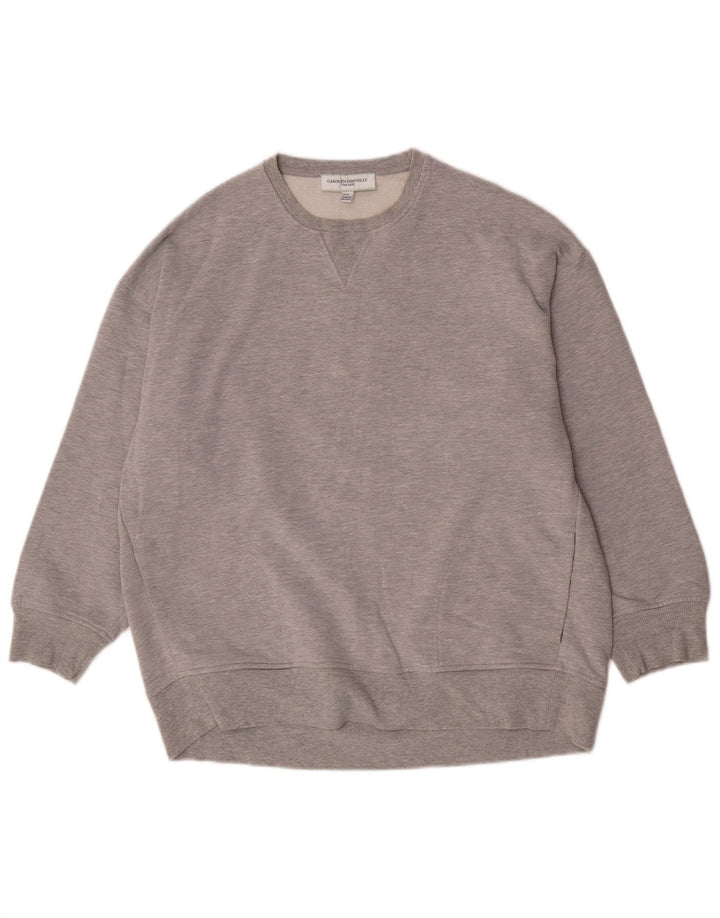 Carolyn Donnelly moletom oversized feminino Reino Unido 14 cinza médio