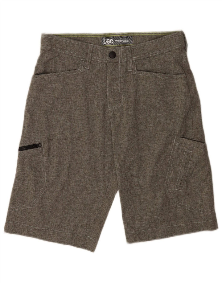 Shorts cargo Lee Boys 11-12 anos W26 cinza poliéster