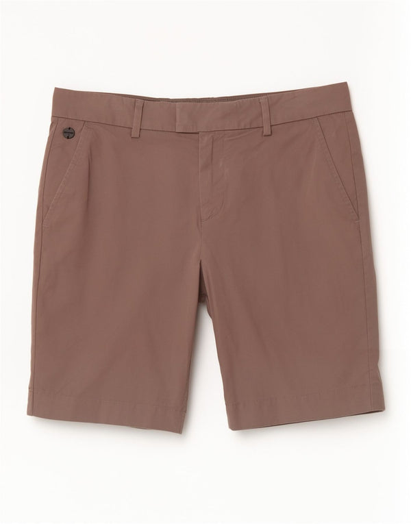 Superdry Mens Regular Chino Shorts W32 Grande Algodão Marrom