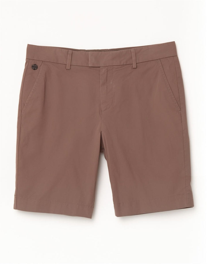 Superdry Mens Regular Chino Shorts W32 Grande Algodão Marrom