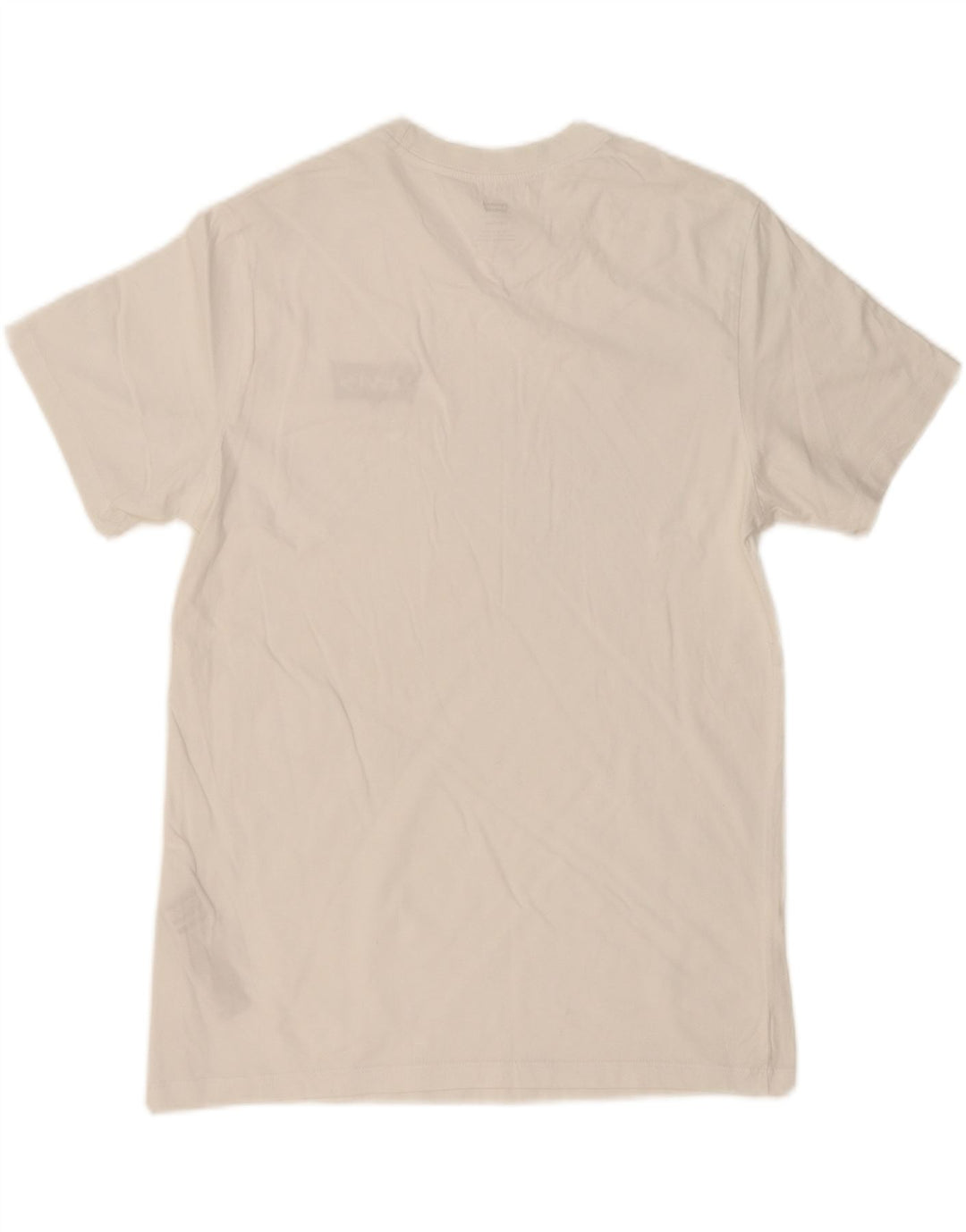 LEVI'S Mens Standard T-Shirt Top Medium White Cotton Vintage Levi's and Second-Hand Levi's from Messina Hembry 