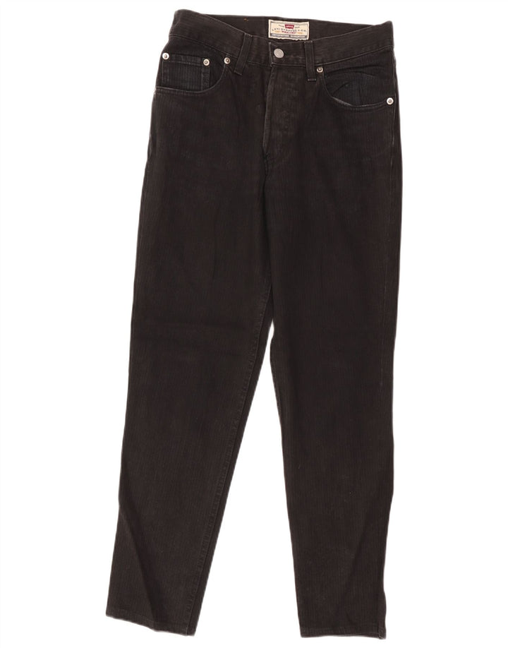 Jeans cônicos masculinos Levi's W29 L32 preto