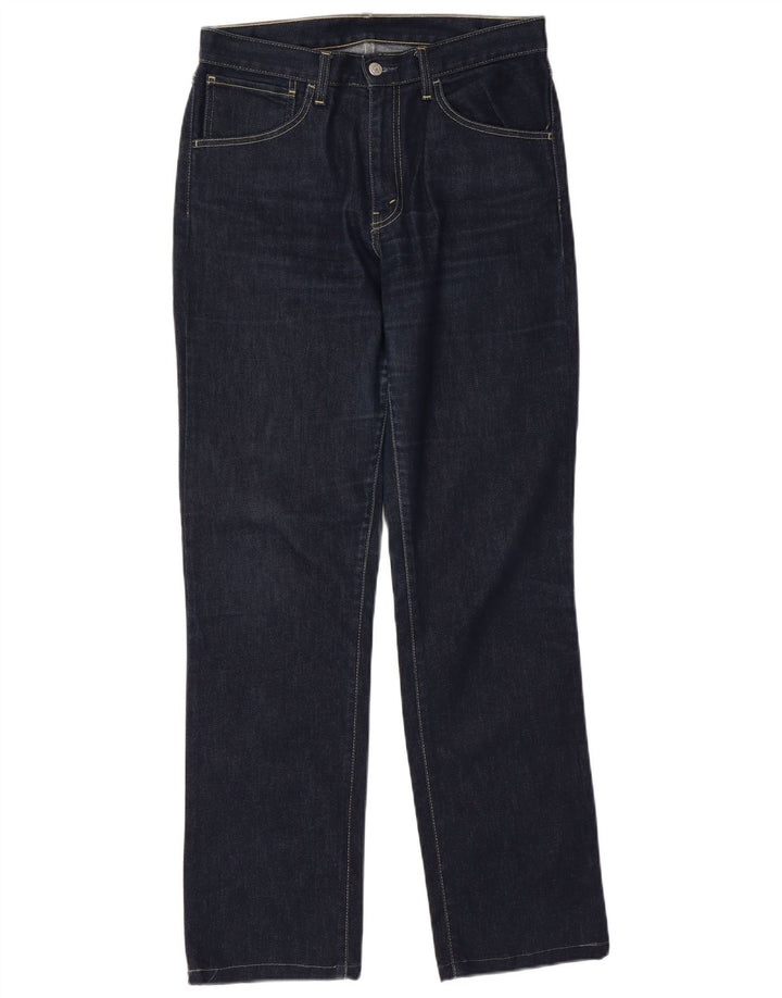 Jeans retos femininos Levi's W32 L32 azul marinho