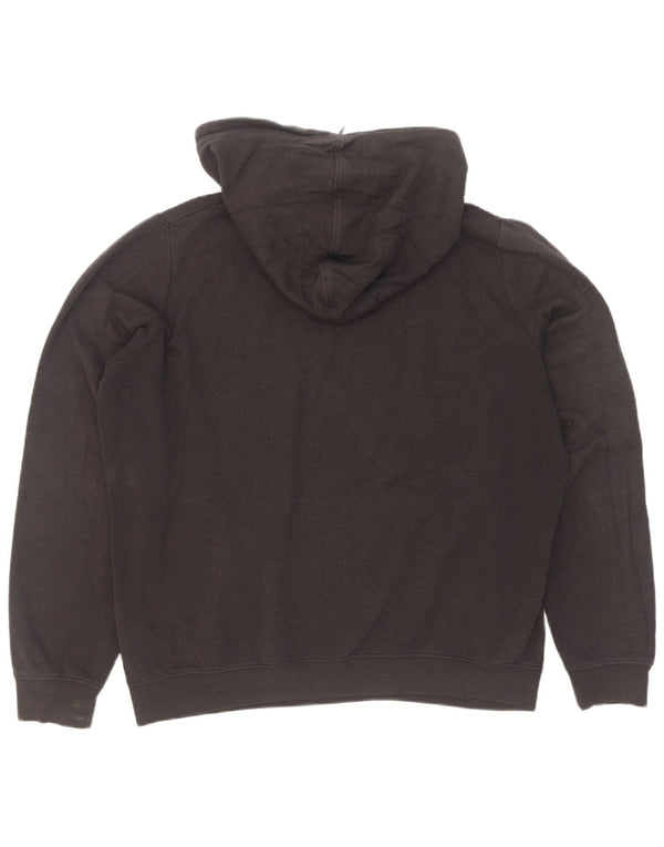 Jumper com capuz Nike feminino gráfico oversized Reino Unido 16 grande algodão preto