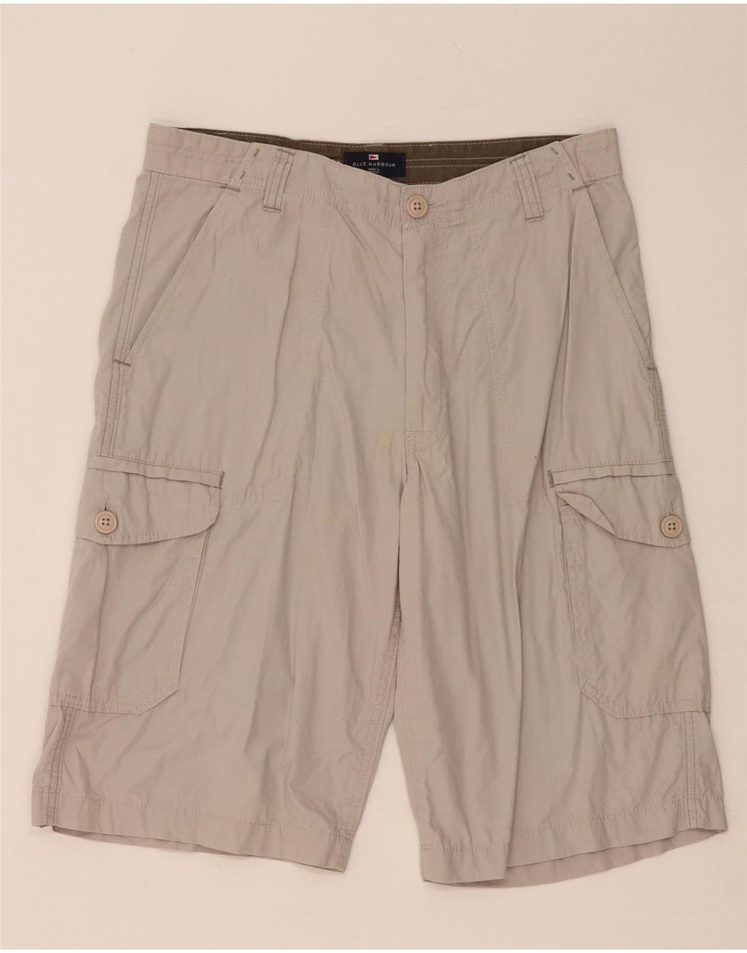 Shorts cargo masculino MARKS & SPENCER W32 algodão cinza médio