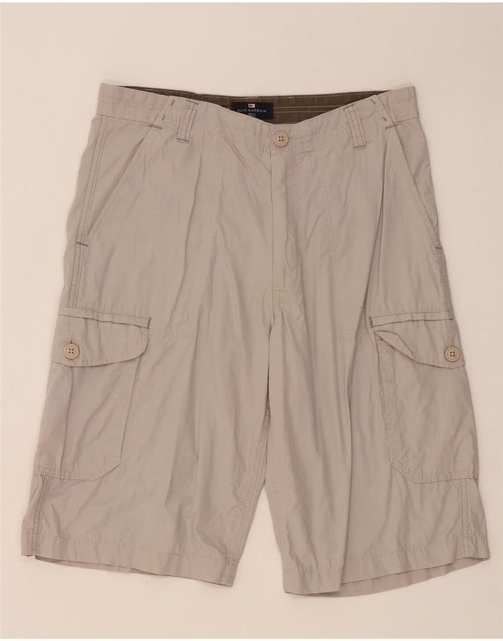 Shorts cargo masculino MARKS & SPENCER W32 algodão cinza médio