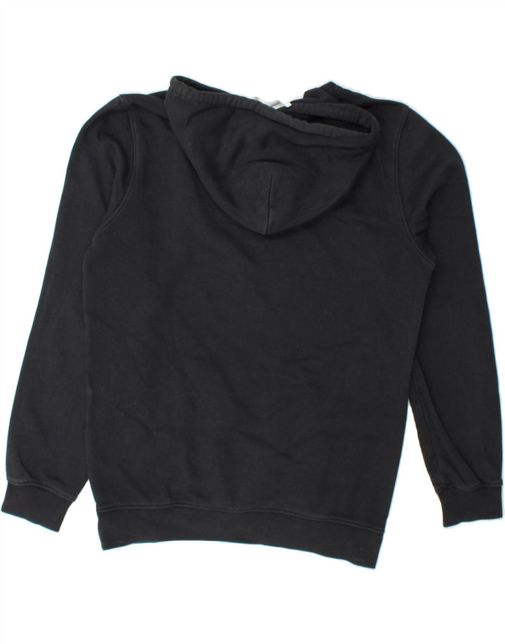 CHAMPION Mens Graphic Hoodie Jumper Small Navy Blue Vintage Champion and Second-Hand Champion from Messina Hembry 