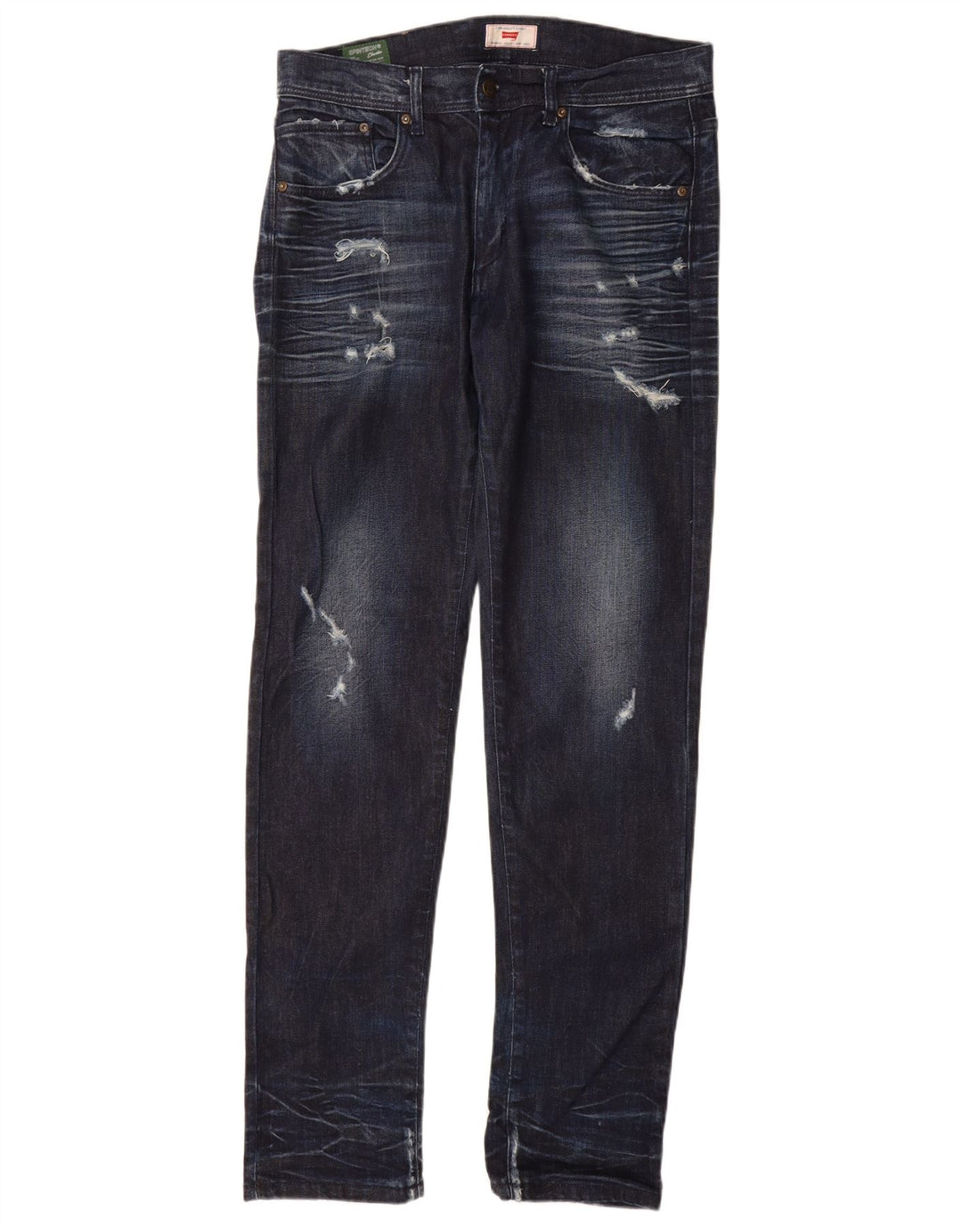 Carrera Masculino VERONA Straight Jeans IT 48 Médio W32 L34 Azul Marinho
