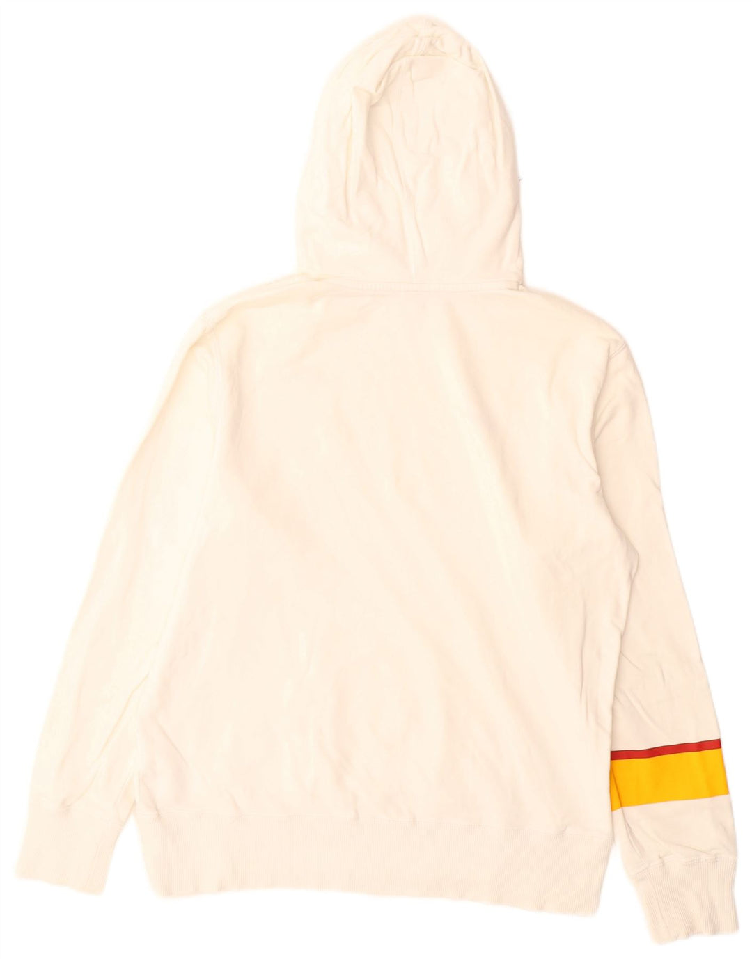 Jumper com capuz gráfico masculino Nike médio branco colorblock algodão