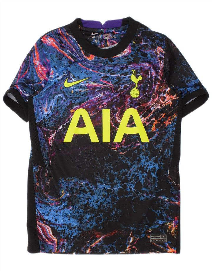 NIKE Boys Tottenham Hotspur Graphic Camiseta Top 8-9 Anos Pequeno Preto