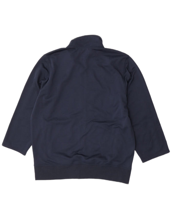 Diadora Mens Tracksuit Top Jacket Grande Poliéster Azul Marinho