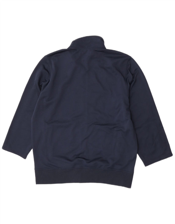 Diadora Mens Tracksuit Top Jacket Grande Poliéster Azul Marinho
